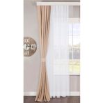 Massarelli Fon Perde Bej Rengi 1-2,5 Orta Sık Pile 200 x 260 Bej