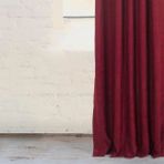 Massarelli Fon Perde Bordo 1-2 Seyrek Pile 100X260