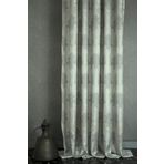 Massarelli Fon Perde Klasik Damask Desen Gri 1-2 Seyrek Pile 60 x 260 Gri