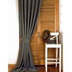 Massarelli Keten Açık Gri 1-2.5 Orta Sık Pile 100x260 cm Fon Perde