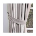 Massarelli Keten Açık Gri 1-2 Seyrek Pile 150x260 cm Fon Perde
