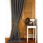 Massarelli Keten Açık Gri Pilesiz 200x260 cm Fon Perde