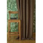 Massarelli Keten Açık Kahve 1-2 Seyrek Pile 90x260 cm Fon Perde