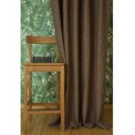 Massarelli Keten Açık Kahve 1-3 Sık Pile 90x260 cm Fon Perde