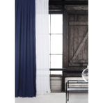 Massarelli Lacivert 1-3 Sık Pile 150x260 cm Fon Perde