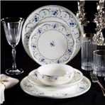 Massimo Bluegarden 6 Kişilik 24 Parça Gold Yemek Takımı