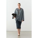 Massimo Dutti %100 keten fiyonk detaylı kimono