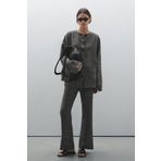 Massimo Dutti %100 keten straight fit pantolon