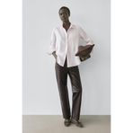 Massimo Dutti 100% linen flowing shirt