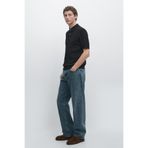 Massimo Dutti %100 pamuklu örgü polo yaka t-shirt