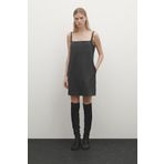 Massimo Dutti Askılı mini elbise