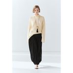 Massimo Dutti Balon efektli pilili etek