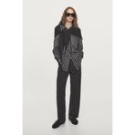 Massimo Dutti Bol kesim çizgili gömlek
