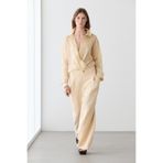 Massimo Dutti Cepli keten geniş paça pantolon