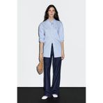 Massimo Dutti Çizgili pamuklu gömlek