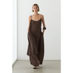 Massimo Dutti Dantel detaylı total look elbise