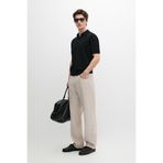 Massimo Dutti Denim görünümlü geniş paça pantolon
