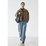 Massimo Dutti Dik yaka bomber ceket