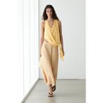 Massimo Dutti Dökümlü kloş etek