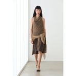 Massimo Dutti Dökümlü pamuklu halter top