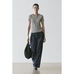 Massimo Dutti Double short-sleeved striped T-shirt