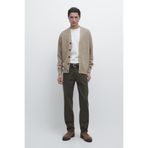 Massimo Dutti Düğmeli pamuklu triko hırka