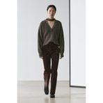 Massimo Dutti High-waisted bootcut jeans with flock finish