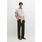 Massimo Dutti Keten cepli regular fit gömlek