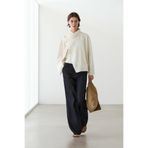 Massimo Dutti Keten geniş paça pantolon