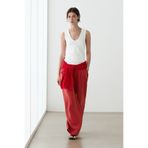 Massimo Dutti Kolsuz V yaka t-shirt