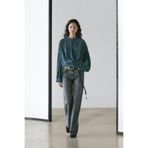 Massimo Dutti Kruvaze dökümlü bluz