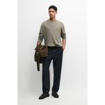 Massimo Dutti Linen trousers with a striped pattern