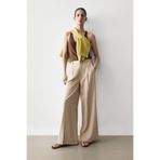 Massimo Dutti Loose fit yüksek bel pantolon