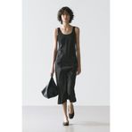 Massimo Dutti Mini dress with round neckline