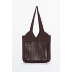 Massimo Dutti Örgü Tote Çanta