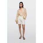 Massimo Dutti Orta bel denim şort