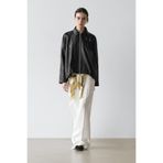 Massimo Dutti Oversize napa deri ceket