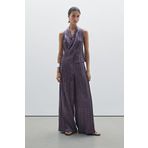 Massimo Dutti Straight fit pilili pantolon