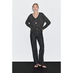 Massimo Dutti Straight fit yüksek bel jean