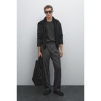 Massimo Dutti Uzun kollu orta boy pamuklu t-shirt
