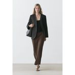 Massimo Dutti Uzun pamuklu triko etek