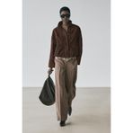 Massimo Dutti Yünlü bol paça pantolon