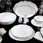 Massimo Victoria Silver 56 Parça Yemek Takımı