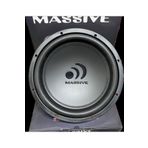 Massive Ms-zl12.d4 30 Cm Subwoofer 1400watt 500rms Kabinsiz Üründür