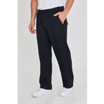masso moda Erkek Baggy Müslin Keten Bel Bağcıklı Lastikli Düz Paça Pantolon