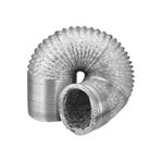 Master 10 Metre Esnek Bükülür Aspiratör Havalandırma Borusu 127 Mm X 10metre