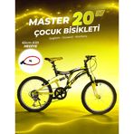 Master 20" Çift Amortisörlü Bisiklet 7 Vites