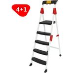 Master 504361 Premium Profil Merdiven 4+1 Basamak (108CM)