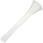Master 505351 Plastik Kablo Bağı Cırt Kelepçe 2.5X150 mm Beyaz (100 Adet)