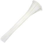 Master 505354 Plastik Kablo Bağı Cırt Kelepçe 3.6x200 Mm Beyaz 100 Adet